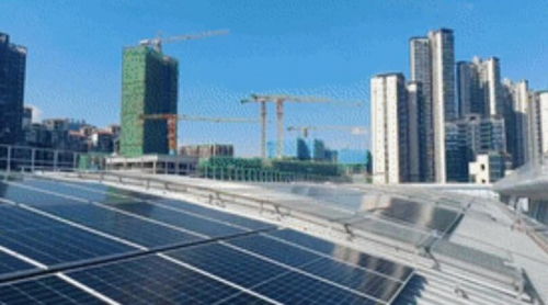 港铁 深圳 龙华车辆段分布式光伏发电 二期 项目成功并网,迈向清洁能源新时代